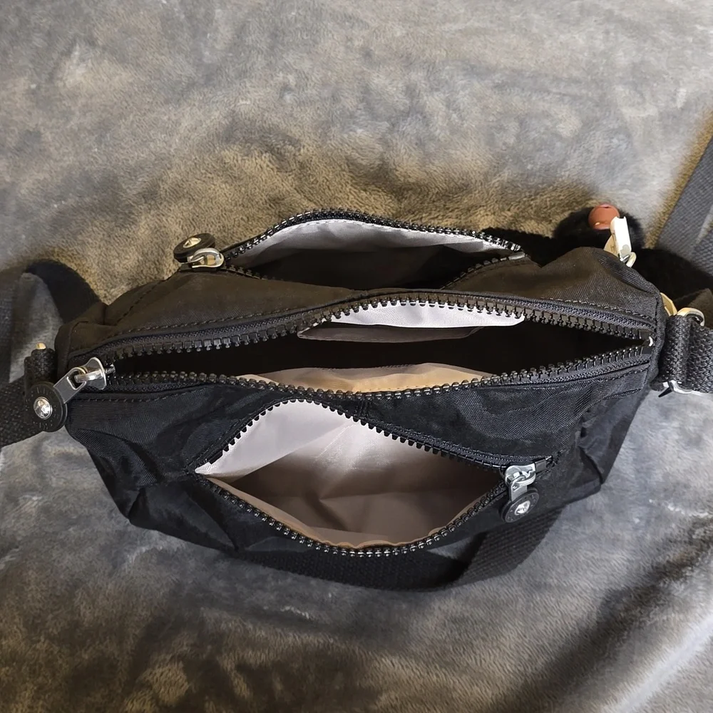 Kipling Black Crossbody Bag - Picture 7 of 13